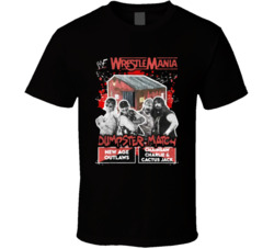 Wrestlemania Dumpster Match Wrestling Fan T Shirt
