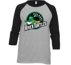 Pulaski River Turtles Baseball T Shirt