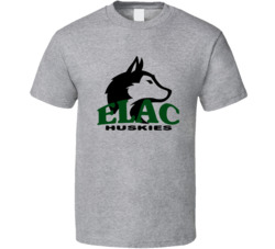 Elac East Los Angeles Huskies Basketball T Shirt