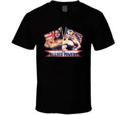 The Allied Powers Lex Luger Davey Boy Smith Wrestling Fan T Shirt