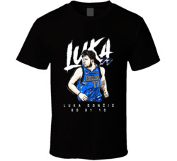 Luka 77 Luka Doncic 60 21 10 Dallas Basketball Sports Fan T Shirt