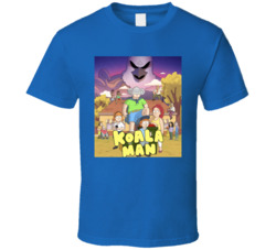 Koala Man Cartoon T Shirt