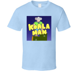 Koala Man Hugh Jackman Cartoon T Shirt