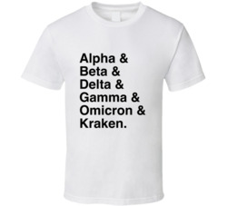 Alpha & Beta & Delta & Gamma & Omicron & Krakenn T