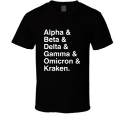 Alpha & Beta & Delta & Gamma & Omicron & Kraken Va
