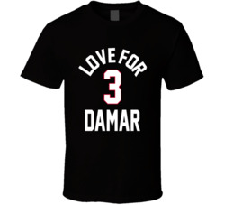 Love For 3 Damar Hamlin T Shirt