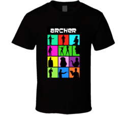 Archer Animated Sitcom Fan T Shirt