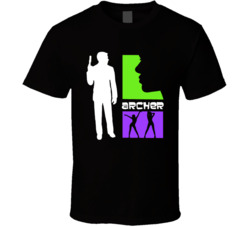 Archer Animated Sitcom Cartoon Fan T Shirt