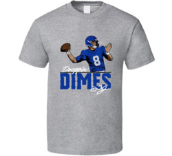 Droppin' Dimes Daniel Jones New York Football Fan T Shirt