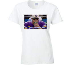 Kirk Cousins Siping Water Losing Ladies T Shirt
