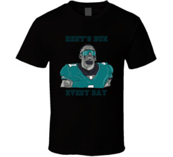 Rent's Due Every Day Jalen Hurts Philadelphia Football Sports Fan T Sh