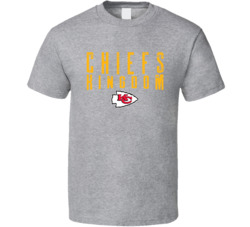 Chiefs Kingdom Kansas City Football Fan T Shirt
