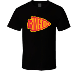 Kingdom Arrowhead Kansas City Football Fan T Shirt