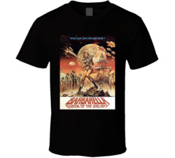 Barbarella Queen Of The Galaxy Movie T Shirt
