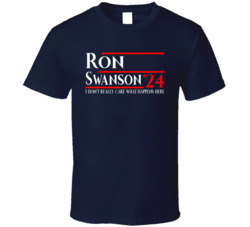 Parks N Rec Ron Swanson I Dont Really Care What Happens Here President
