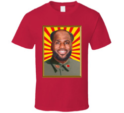 Lebron James Chairman Mao Chinese Dictator T Shirt