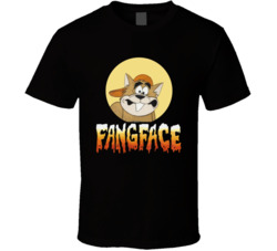 Fangface 70s Cartoon Fan T Shirt