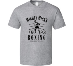 Mighty Micks Boxing Gym Philadelphia 1923 Rocky Mickey T Shirt
