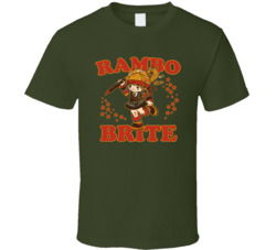 Rambo Brite Rainbow Brite Funny T Shirt