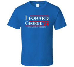 Khawi Leonard Paul George President 2024 T Shirt