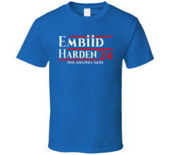 Joel Embiid James Harden President 2024 T Shirt