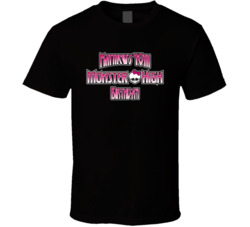 Matthew's 40th Birthday Monster High Party T Shirt