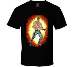 Gung Ho Gi Joe Character Card T Shirt
