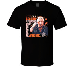 Bobby Heenan I'm A Legend In This Sport Wrestling Fan T Shirt