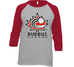 Baseball Canada World Baseball Classic Logo Raglan T Shirt