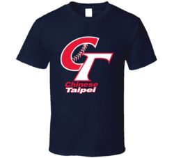Chinese Taipei World Baseball Classic Logo T Shirt