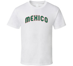 Mexico World Baseball Classic M Logo T Shirt