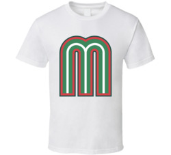 Mexico M World Baseball Classic M Logo T Shirt