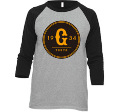 Yomiuri Giants Japanese Japan Baseball League Fan Raglan T Shirt