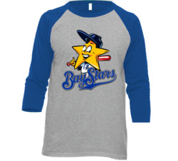 Dena Baystars Yokohama Japanese Japan Baseball League Raglan T Shirt