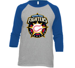 Hokkaido Nippon-ham Fighters Japanese Japan Baseball League Fan Raglan