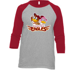 Rakuten Eagles Japanese Japan Baseball League Fan Raglan T Shirt