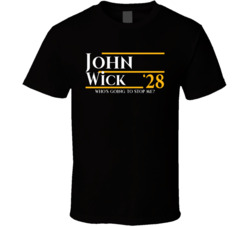 John Wick 2028 Who&acirc;s Going To Stop Me 28 T Shirt