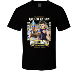 Wrestlemania Goes Hollywood Father Vs Son Rey Mysterio Dominik Mysteri