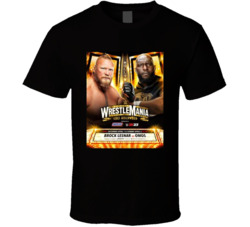 Wrestlemania Goes Hollywood Brock Lesnar Vs Omos Los Angeles Wrestling
