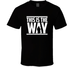 This Is The Way Mandalorian Logo T Shirt