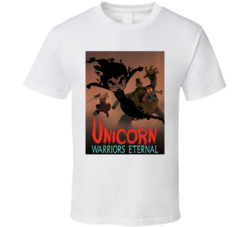 Unicorn Warriors External Cartoon T Shirt