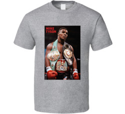 Mike Tyson Three Belts Undisputed Heavyweight Champion T Shirt