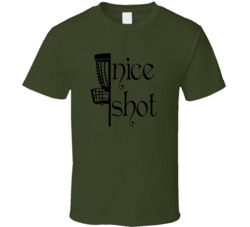 Nice Shot Disc Gold T Shirt