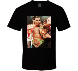 Mike Tyson Undisputed Heavyweight Champion 3 Belts T Shirt