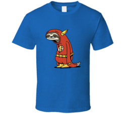 Sloth As The Flash T Shirt