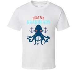 Seattle Krakheads Hockey Fan T Shirt