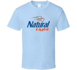 Natural Light Beer T Shirt
