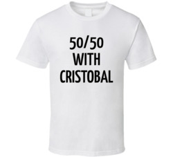 50/50 With Cristobal Barry Noho Hank T Shirt