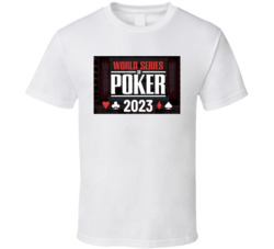 Wsop 2023 World Series Of Poker T Shirt