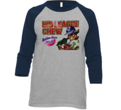 Big League Chew Chewing Gum Raglan T Shirt